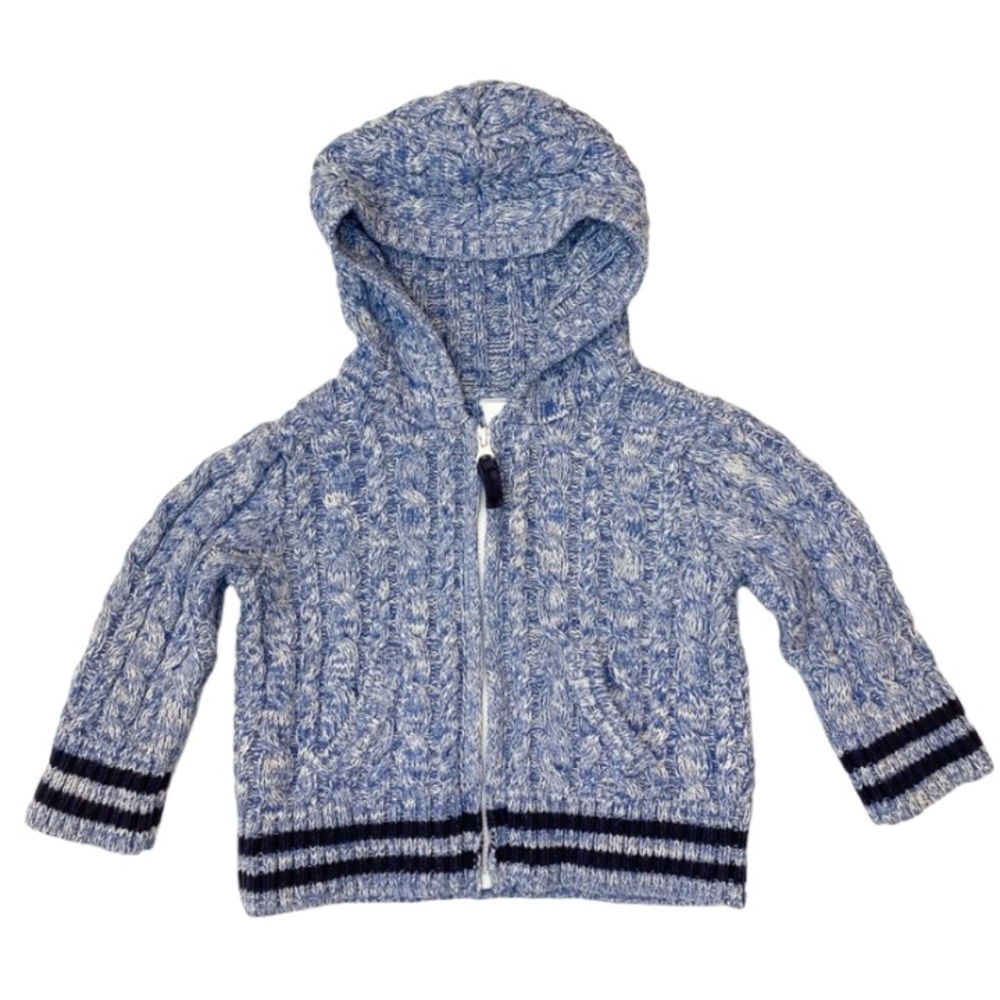 Baby Gap Hooded Zip Sweater